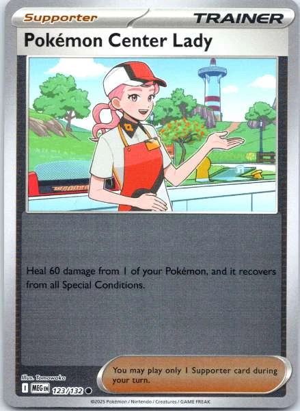 Pokémon Center Lady - Furious Fists #123/132