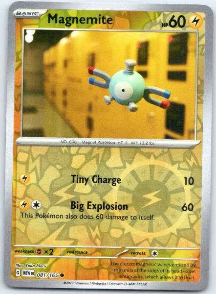 Magnemite - 151 #081/165