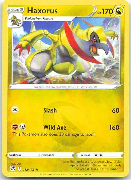 Haxorus - Brilliant Stars #112/172
