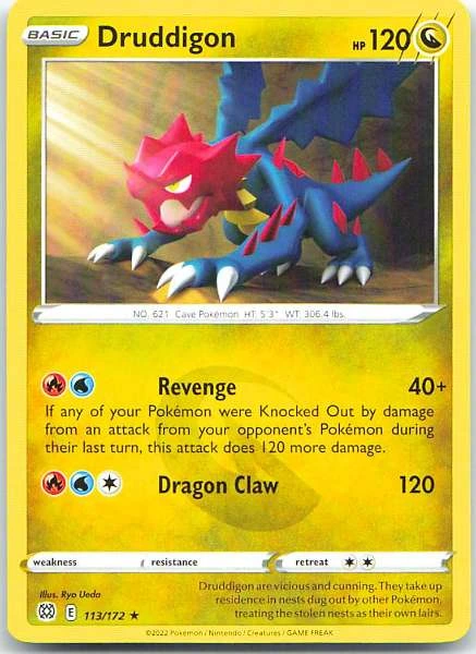 Druddigon - Brilliant Stars #113/172