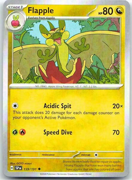 Flapple - Surging Sparks #139/191