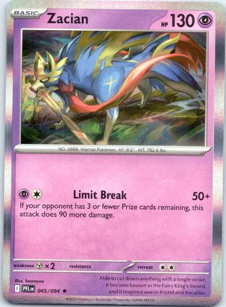 Zacian - Phantasmal Flames #045/094