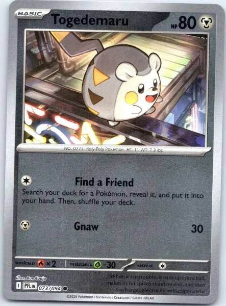 Togedemaru - Phantasmal Flames #073/094