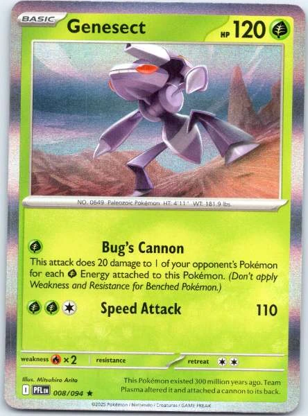 Genesect - Phantasmal Flames #008/094