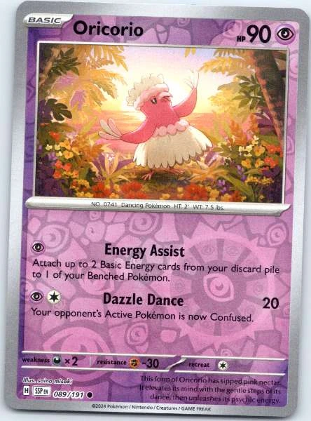 Oricorio - Surging Sparks #089/191