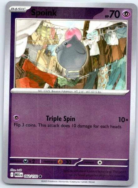 Spoink - Mega Evolution #062/132