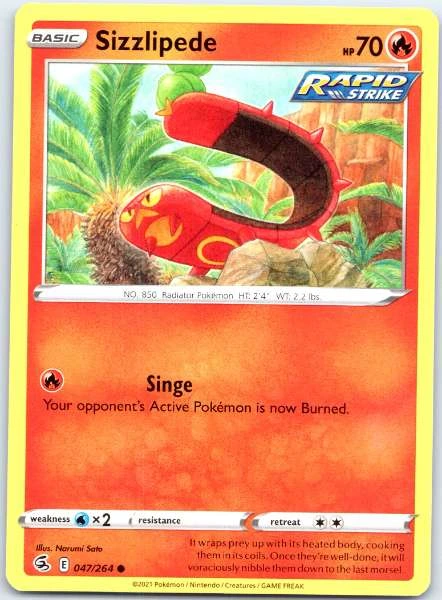 Sizzlipede - Fusion Strike #047/264