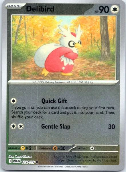 Delibird - Mega Evolution #105/132