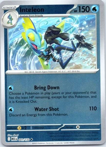 Inteleon - Mega Evolution #041/132