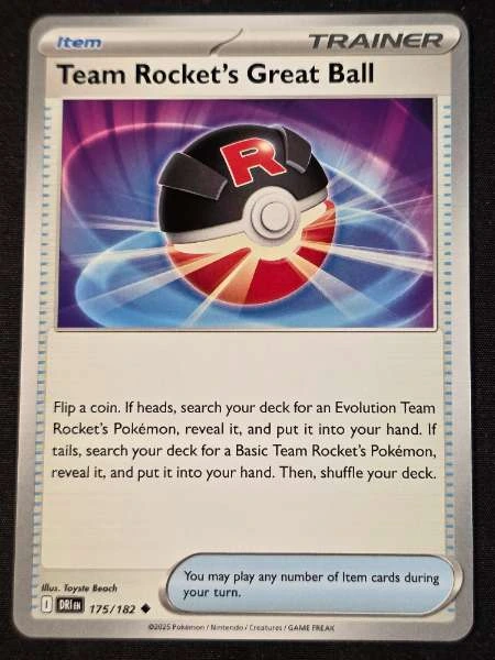 Team Rocket's Great Ball - Destined Rivals #175/182