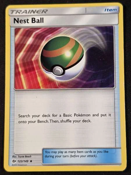 Nest Ball - Sun & Moon Base Set #123/149