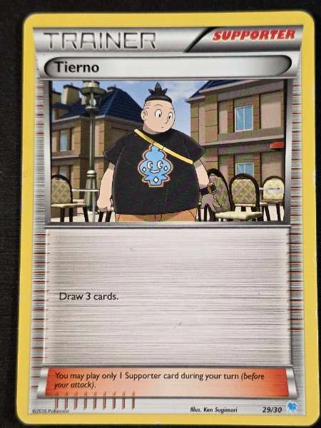 Tierno - XY Trainer Kit: Pikachu Libre & Suicune #29/30