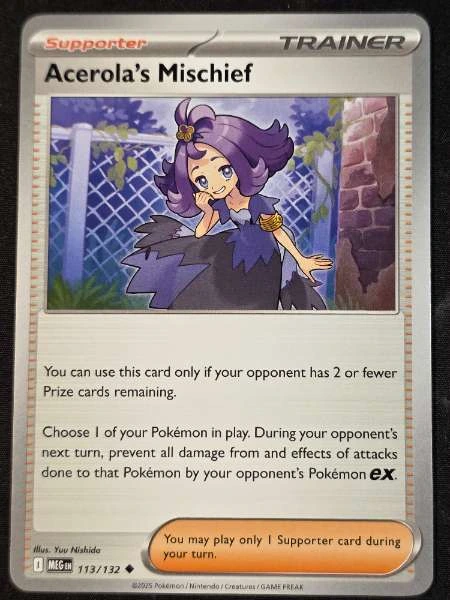Acerola's Mischief - Mega Evolution #113/132