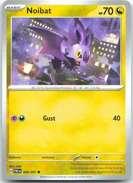Noibat - Paldean Fates #068/091