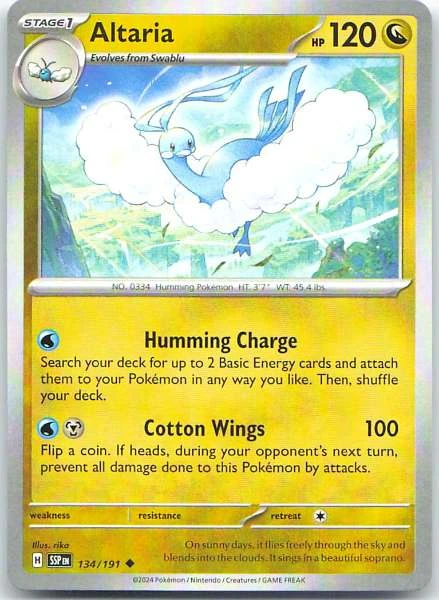Altaria - Surging Sparks #134/191