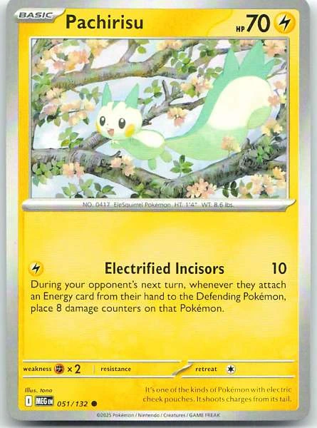 Pachirisu - Diamond & Pearl #051/132