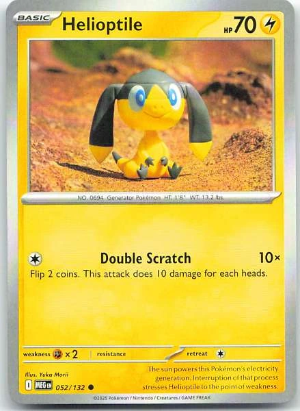 Helioptile - XY #052/132