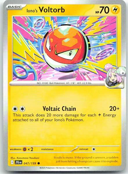 Iono's Voltorb - Journey Together #047/159