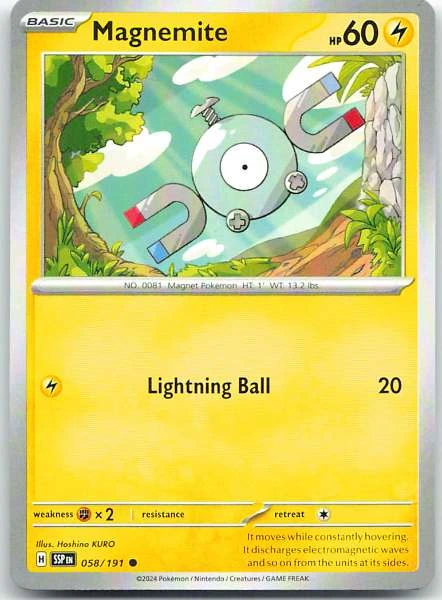 Magnemite - Surging Sparks #058/191