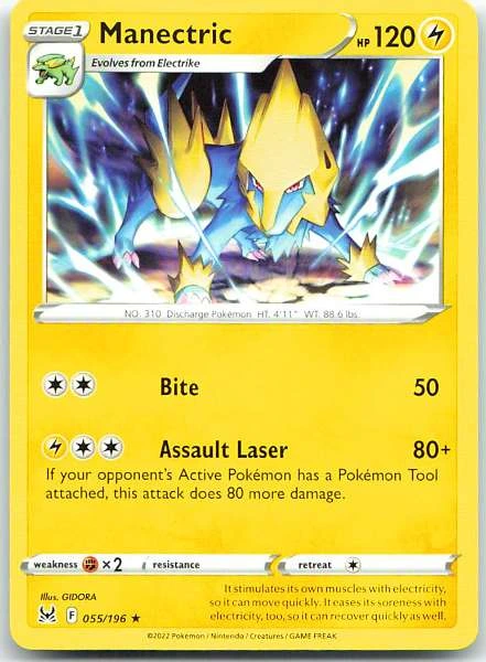 Manectric - Lost Origin #055/196
