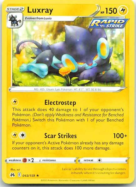 Luxray - Crown Zenith #043/159