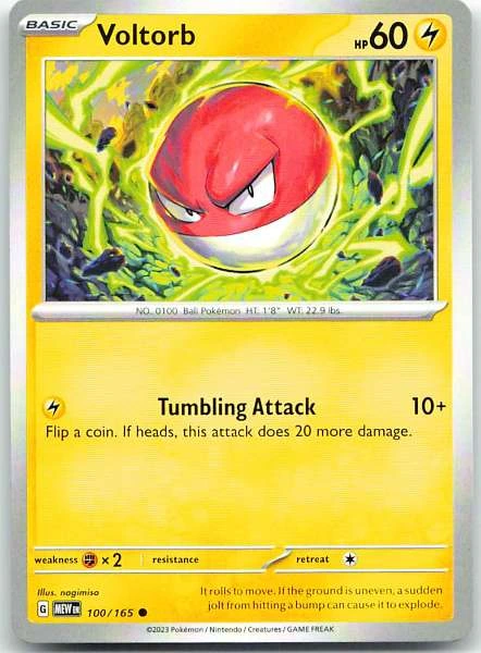 Voltorb - 151 #100/165