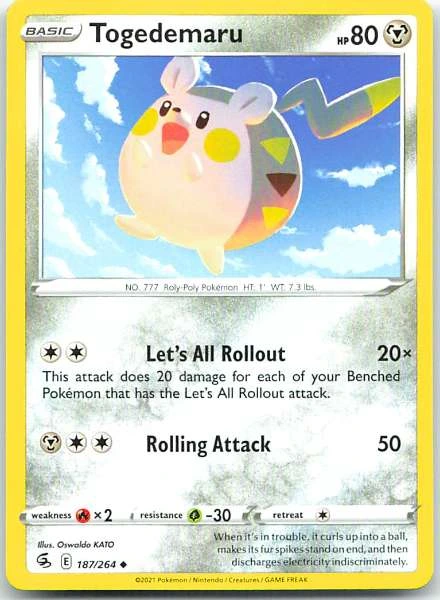 Togedemaru - Fusion Strike #187/264