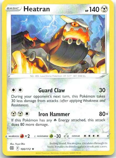 Heatran - Brilliant Stars #100/172