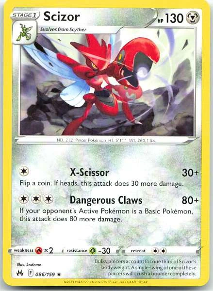 Scizor - Crown Zenith #086/159