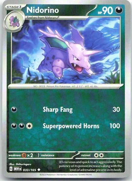 Nidorino - 151 #033/165