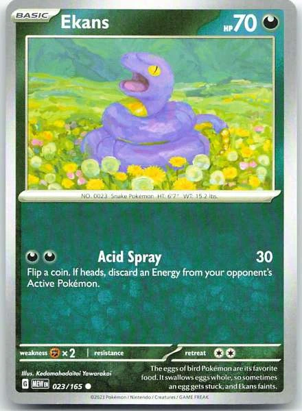 Ekans - 151 #023/165