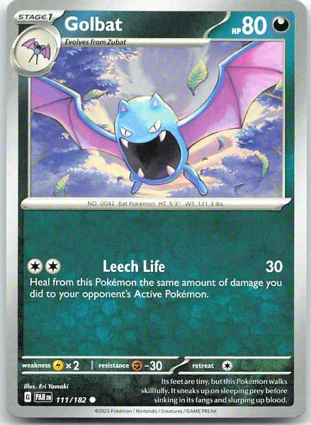 Golbat - Paradox Rift #111/182