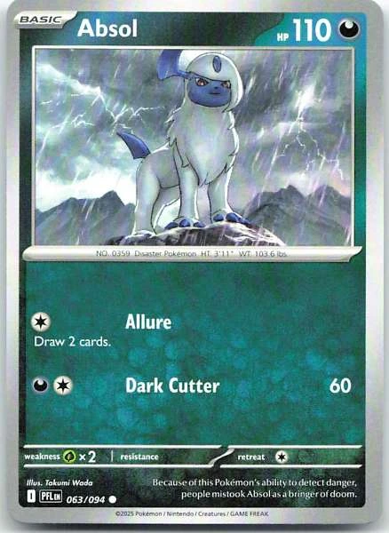 Absol - Phantasmal Flames #063/094