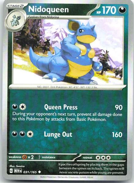 Nidoqueen - 151 #031/165