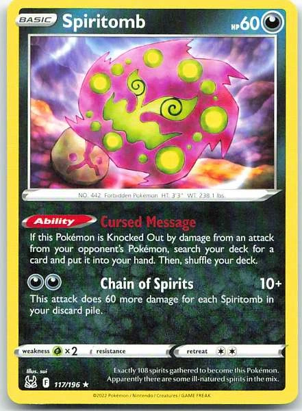 Spiritomb - Lost Origin #117/196