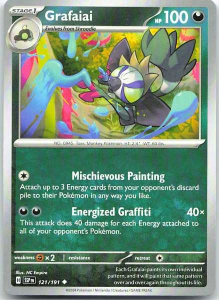 Grafaiai - Surging Sparks #121/191