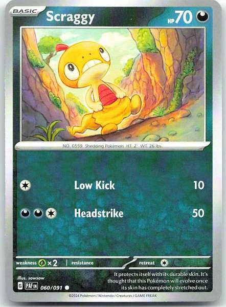 Scraggy - Paldean Fates #060/091