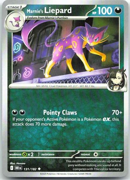 Marnie's Liepard - Destined Rivals #131/182