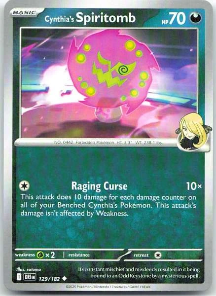 Cynthia's Spiritomb - Destined Rivals #129/182