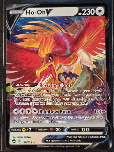 Ho-Oh V - Silver Tempest #140/195