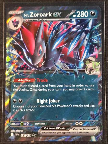 N's Zoroark ex - Journey Together #098/159