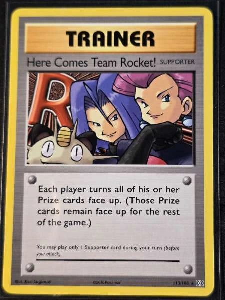 Here Comes Team Rocket! - XY Evolutions #113/108