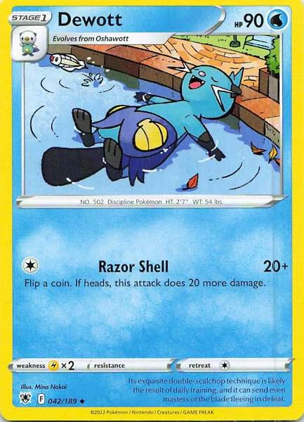 Dewott - Astral Radiance #042/189