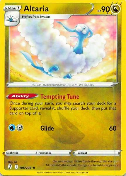 Altaria - Evolving Skies #106/203