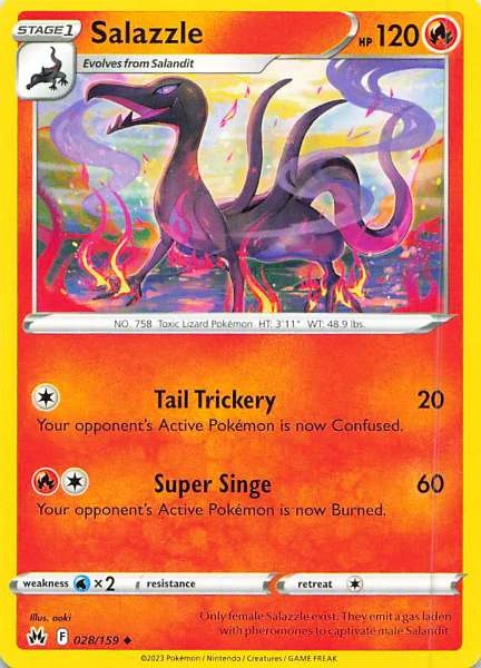 Salazzle - Crown Zenith #028/159
