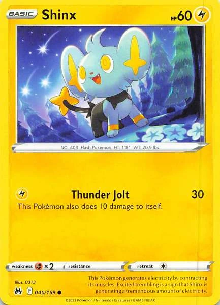 Shinx - Crown Zenith #040/159