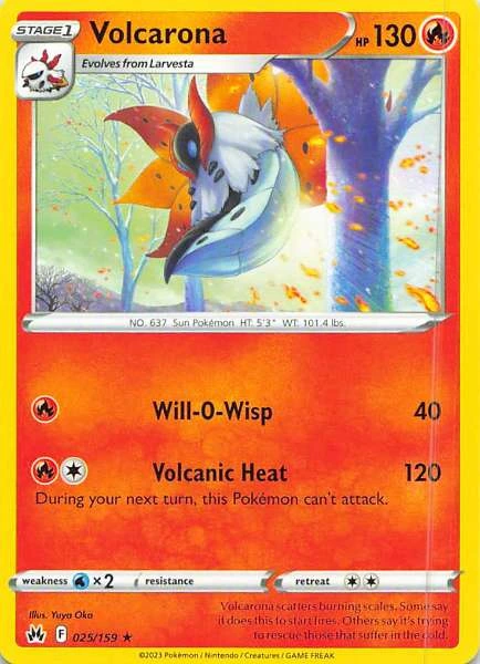 Volcarona - Crown Zenith #025/159