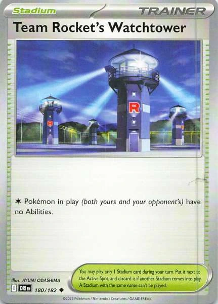 Team Rocket's Watchtower - Destined Rivals #180/182
