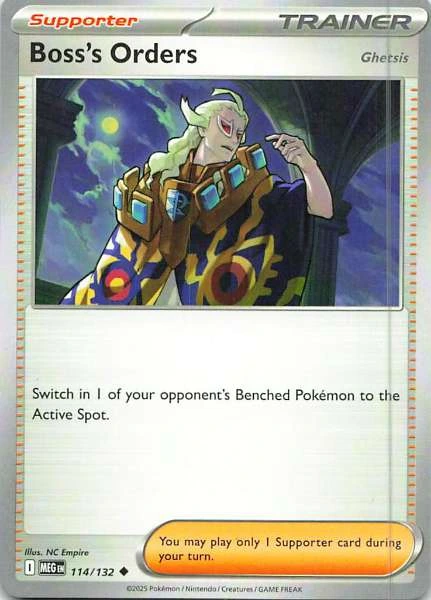 Boss's Orders - Mega Evolution #114/132