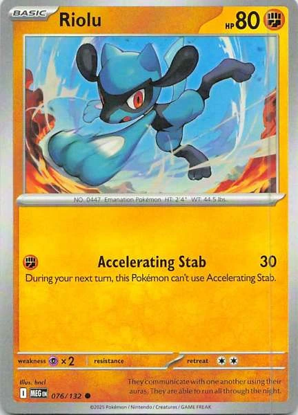 Riolu - Mega Evolution #076/132
